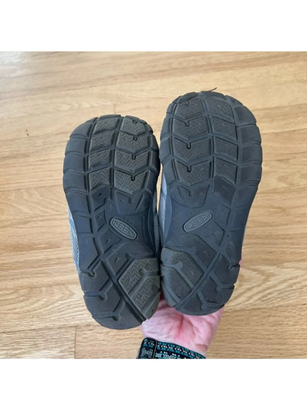 Keen Chandler 2 CNX Lightweight Sneakers Gray Blue Toddler Size 11